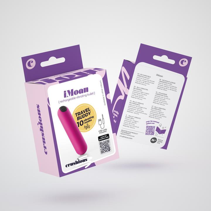 Produktbild Crushious iMoan - Rechargeable Vibrating Bullet - Pink