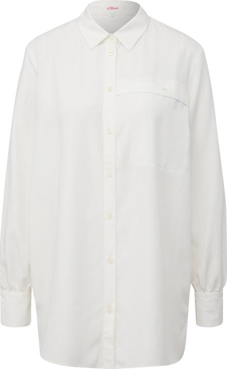 Produktbild s.Oliver Bluse Twill-Bluse aus Viskosemix (44)