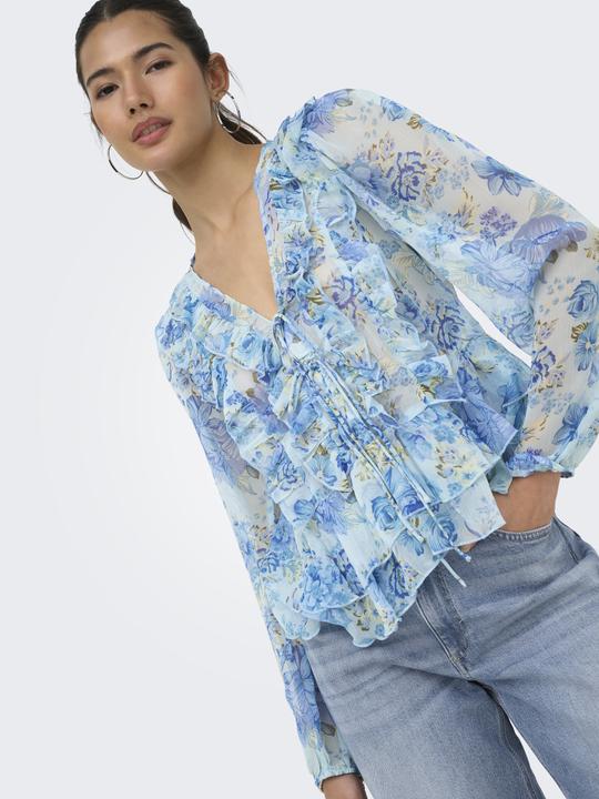 Immagine prodotto Only Onlvictoria Ls Frill Top Wvn Ex (S)