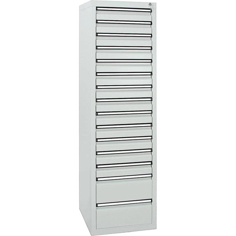 Stumpf, Armadio officina, Schubladenschrank 15 SLR 1800x500x500 mm grau (50 cm, 180 cm)