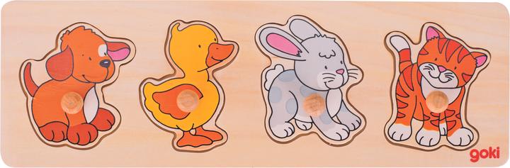 Image du produit Goki 57866 Puzzle de forme 4 pièce(s) (4 pièces)