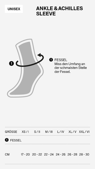 Actual product image Cep Ankle Sleeve (37, 38, 39, 40)