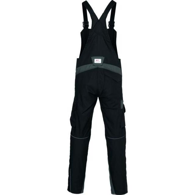 Kübler, Arbeitshose, INNOVATIQ Latzhose schwarz/anthrazit Grösse 90 (90)