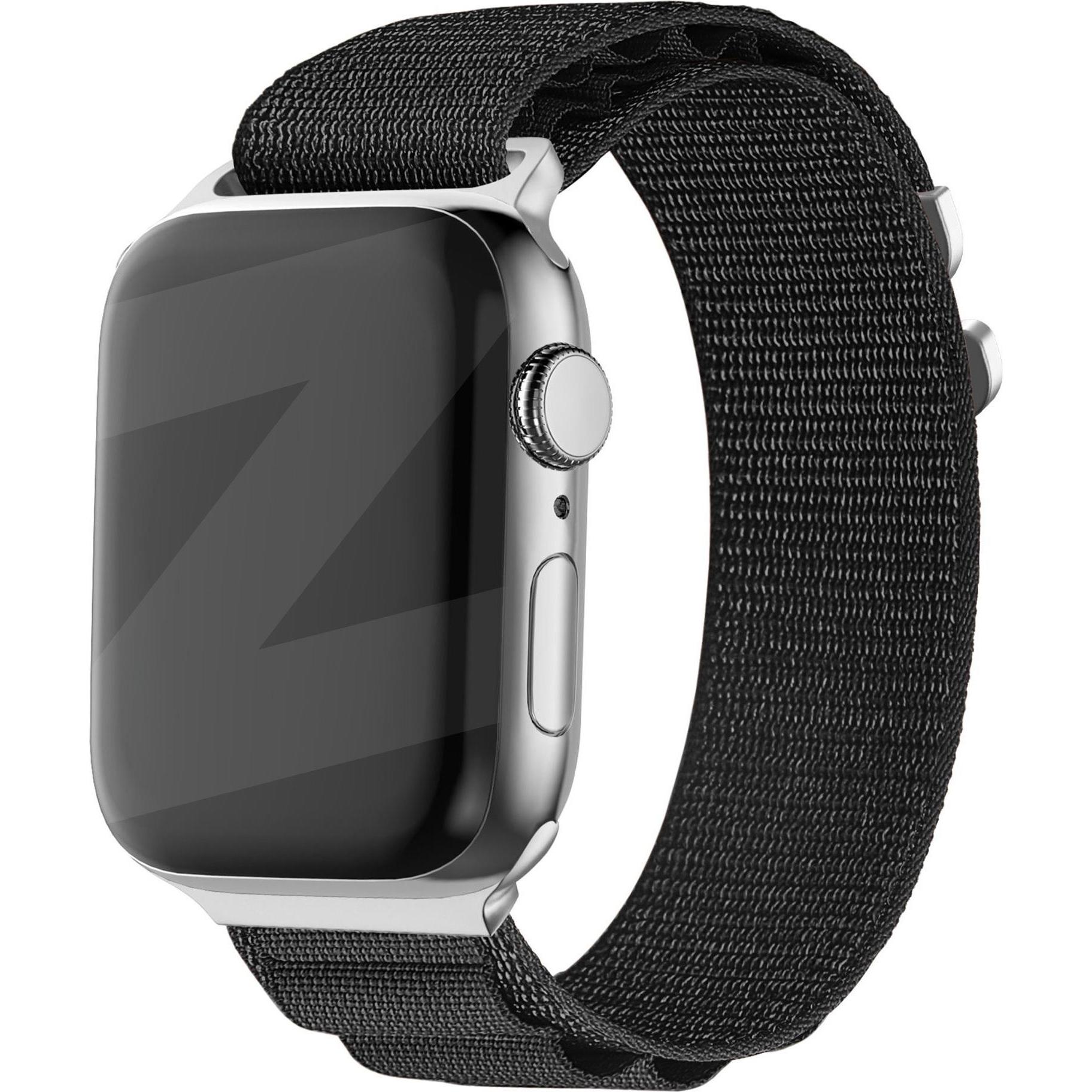 Bandz Armband (Nylon, Apple Watch), Uhrenarmband, Schwarz