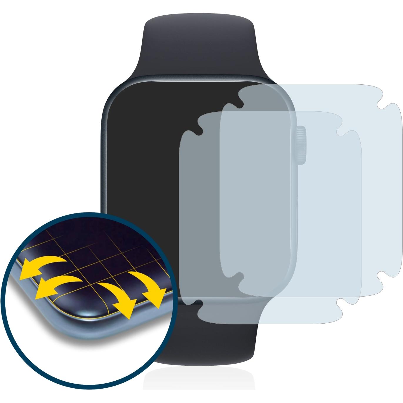 Thumbnail - BROTECT Full-Cover Displayschutz, Smartwatch Schutzfolie, Transparent