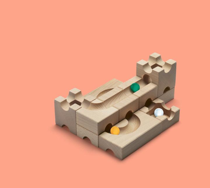 Actual product image Cuboro SUB - the extra set for clever underpasses