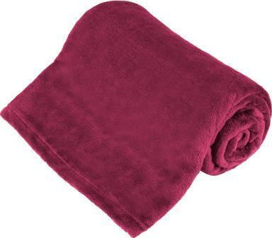 Actual product image Teesa Wool blanket 150x200 cm - purple (150 x 200 cm)