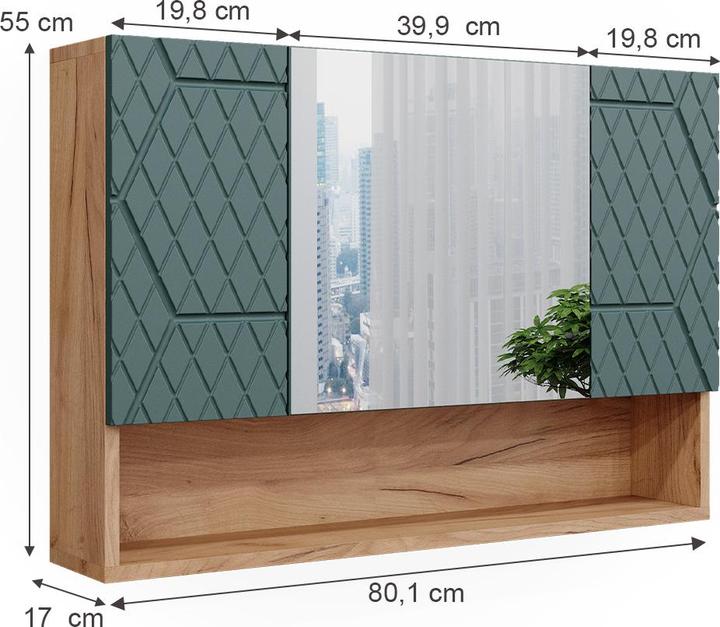 Produktbild Vicco Irma (80.10 x 17 x 55 cm)