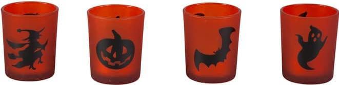 MICA Living Tealight jar - Halloween - 5.5 x 6.5 cm - 1 piece (1 pcs.)