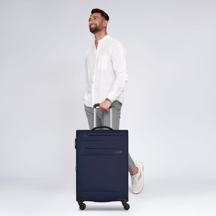 Immagine prodotto Worldpack Carrello Chicago a 4 ruote M 67 cm con piega ad espansione (65 l)