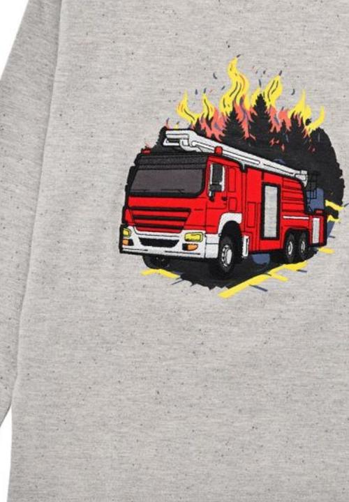 Actual product image Bondi Langarmshirt Feuerwehr (128)
