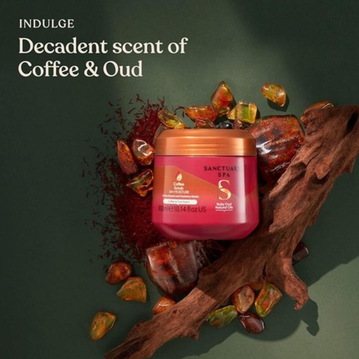 Immagine prodotto Ruby Oud Coffee Scrub Senza Olio Minerale Cruelty Free e Vegan Esfoliante Corpo (300 ml)