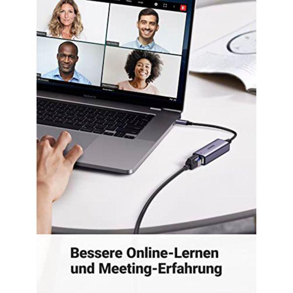 Produktbild Ugreen Gigabit Ethernet Adapter (USB-C 3.1 Gen 1, RJ45 (1x))