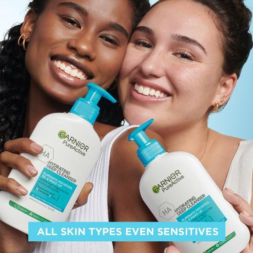 Immagine prodotto Garnier Pure Active Hydrating Deep Cleanser - Gel detergente - 250ml (Gel detergente, 250 ml)