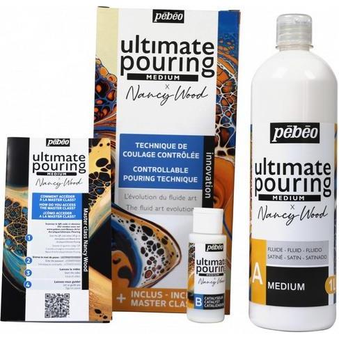 Thumbnail - Pebeo, Künstlerfarbe + Bastelfarbe, Ultimate Pouring Medium 1L (1000 ml)