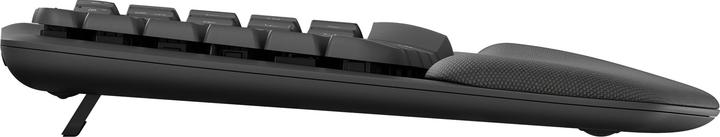Actual product image Logitech Wave Keysergonomic Kb Graphite (English-international, Wireless)