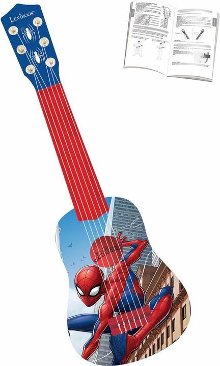 Actual product image Lexibook First Guitar Spiderman (English, German, French, Italian)