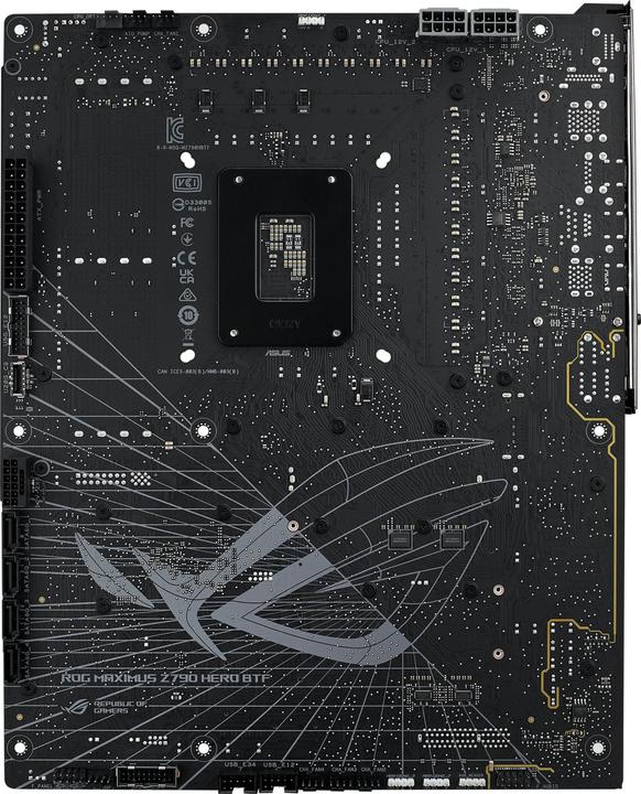 Image du produit ASUS MB ROG MAXIMUS Z790 HERO BTF (Intel,1700,DDR5,ATX) (LGA 1700, Intel Z790, ATX)