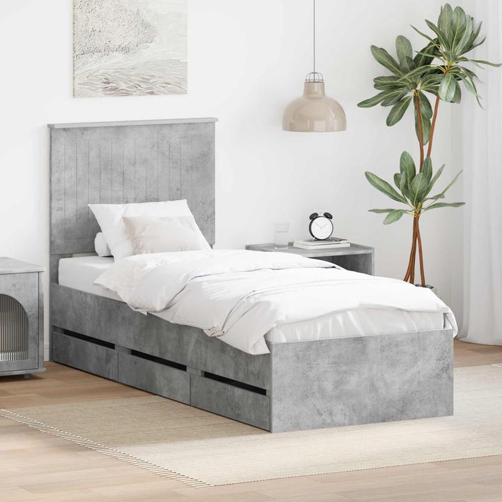 Actual product image vidaXL Bettrahmen (75 x 190 cm)