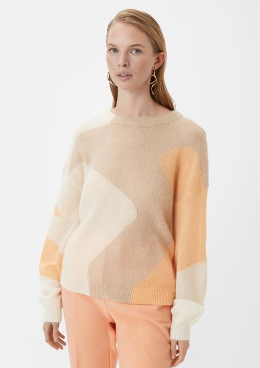 Actual product image Comma Strickpullover Strickpullover aus Alpakamix (M)