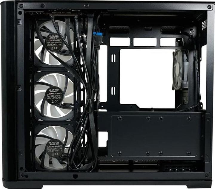 Produktbild LC-Power Gehuse 8001B Pro-Storm Dark ohne Netzteil (ATX, mATX, Mini-ITX)