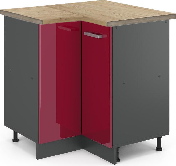 Bordeaux Hochglanz, Rot, Rot Hochglanz