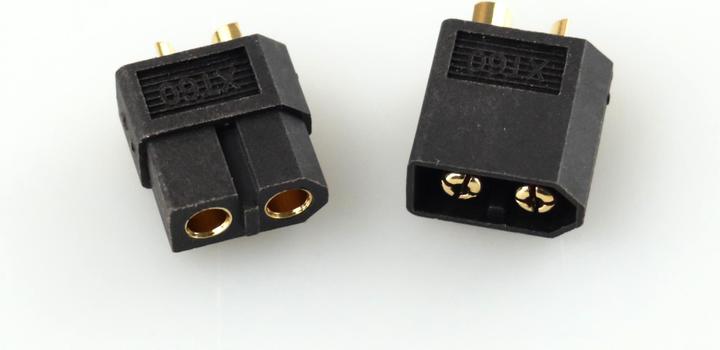 Amewi XT60 Stecker und Buchse schwarz 1 paar