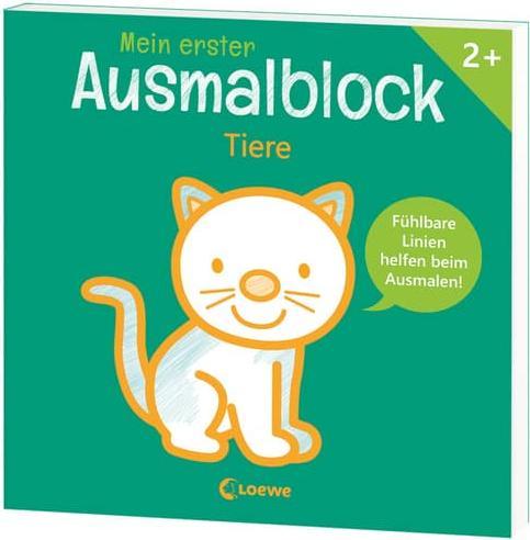 Produktbild Mein erster Ausmalblock - Tiere
