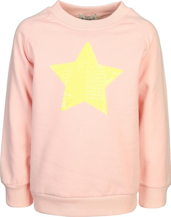 Produktbild Sweatshirt NEON STERN mit Pailletten in pink (104, 110)