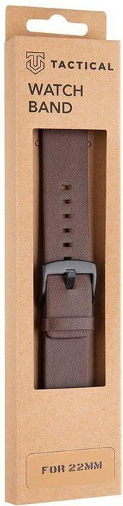 Produktbild Garmin Taktisches Uhrenlederarmband, braune Farbe, 22 mm (22 mm, Genuine Leather)