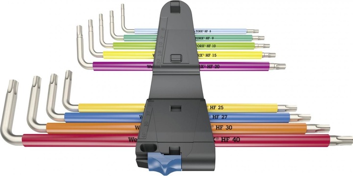 Image du produit Wera 3967/9 TX SXL Multicolour HF Stainless 1