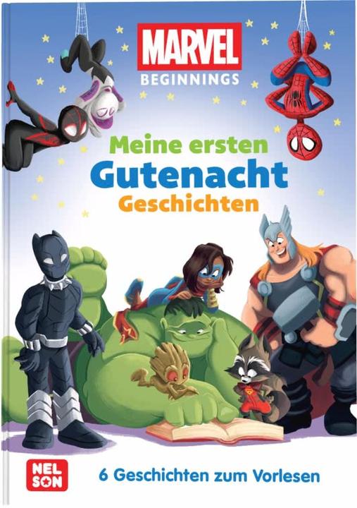 Produktbild MARVEL Beginnings: Meine ersten Gutenacht-Geschichten (Deutsch, 2025)