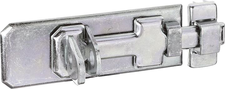 Produktbild GAH Sicherheits-Schlossriegel Länge 80 mm Breite 35 mm Stahl galvanisch gelb verzinkt (Sicherheitsriegel, 1 Stk.)