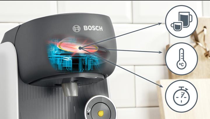 Actual product image Bosch Hausgeräte TAS16B4 TASSIMO Multi-drink Automatic FINESSE snow white (Tassimo)
