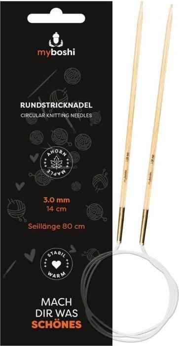 Actual product image Myboshi Rundstricknadeln 14cm / 3mm