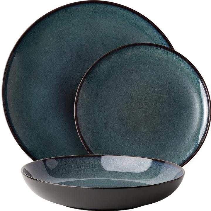 Actual product image Lunasol Elements Night crockery set, 12-piece, for 4 people (12 pcs.)