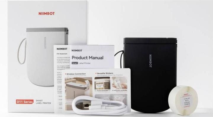 Produktbild INE Drukarka Etykiet Niimbot D11 H czarny (300 dpi)