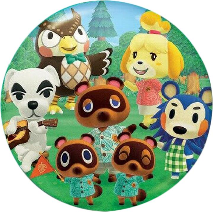 Actual product image Animal Crossing Pin set 5-pack metal