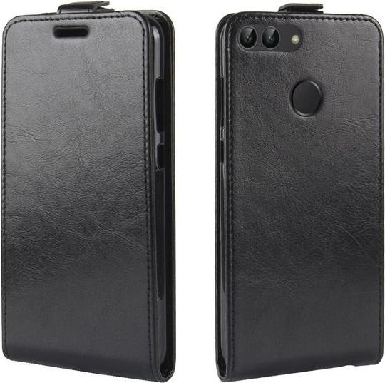 Produktbild MU Classic Crazy Horse Leder Flipcase (Huawei P Smart+)