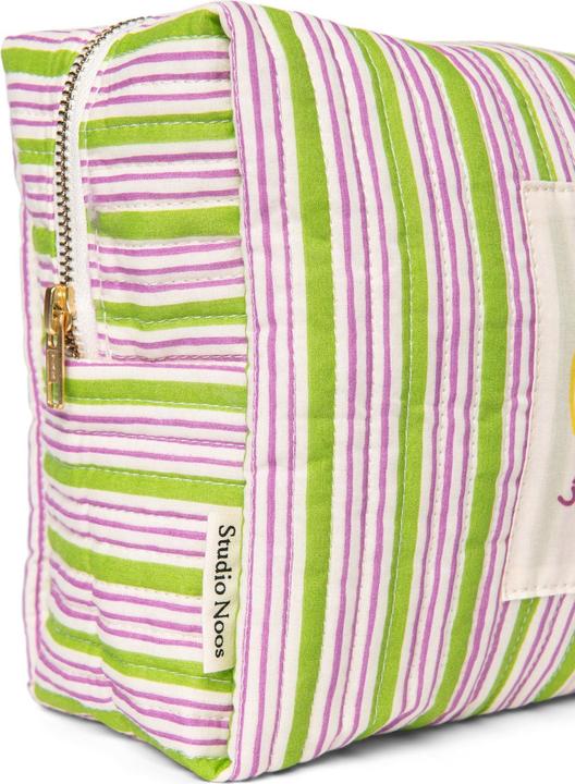 Actual product image Studio Noos Titane Cotton Striped Necessaire