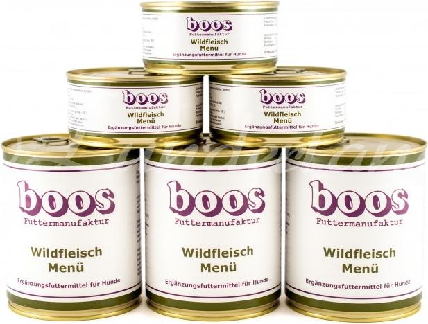 Lunderland Boos Dose Menu Gibier (Adulte, 5 pcs, 800 g)
