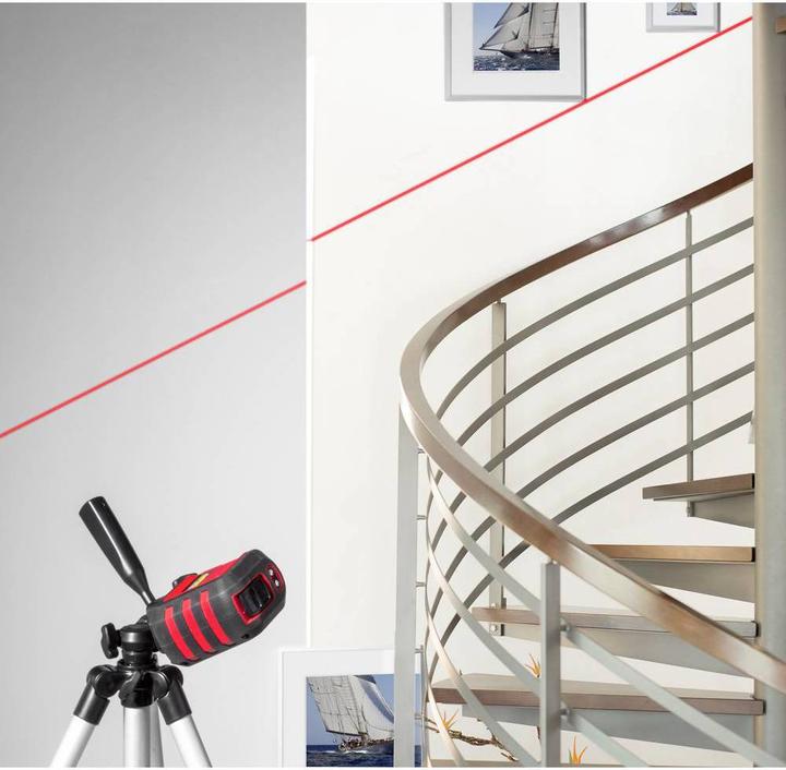 Produktbild Toolcraft Kreuzlinienlaser CL8 mit Stativ