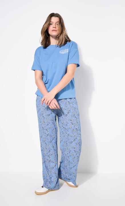 Produktbild Studio Untold Schlupfhose, Wide Legs, Paisley-Print (54)