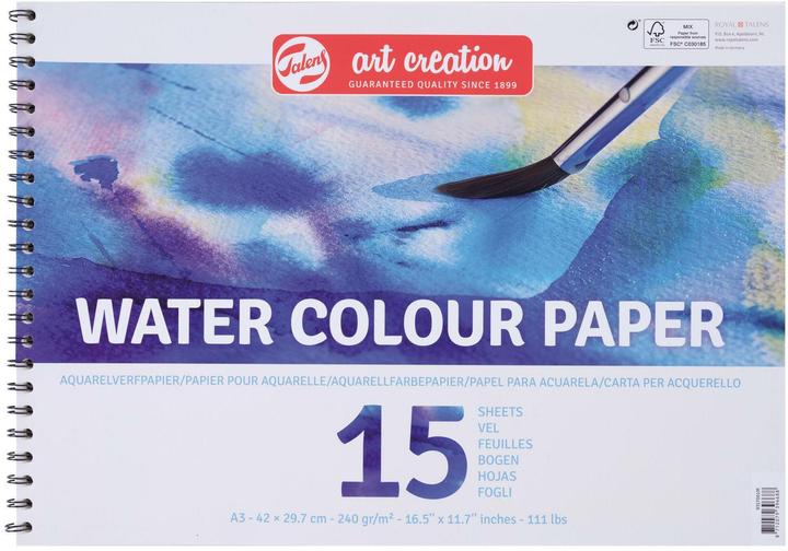 Immagine prodotto Talens Aquarellpapier (A3, Nessuna)