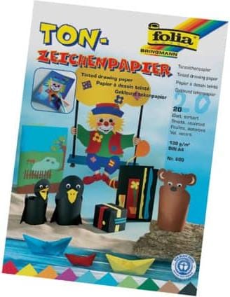 Actual product image Folia Clay paper (130 g/m², 20 x)