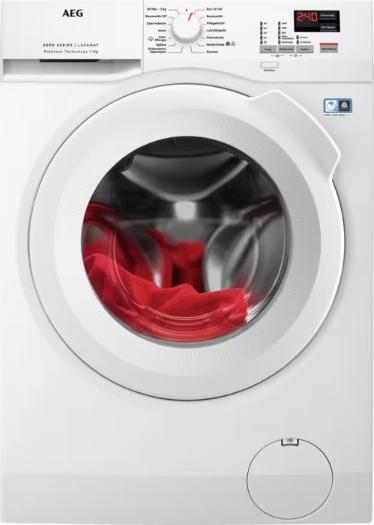AEG Waschmaschine LAVAMAT L6FB4347EP (7kg,H:85cm,B:60cm,A) (7 kg, Links)