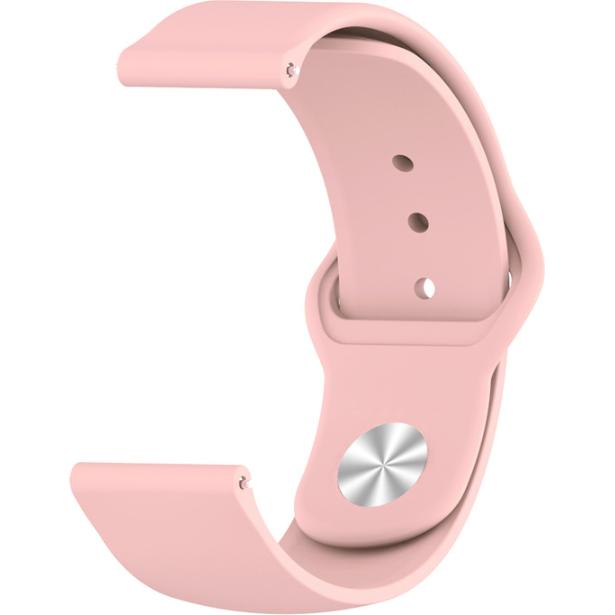 Strap-it Sportarmband (22 mm, Silikon, vivoactive 4), Uhrenarmband, Rosa