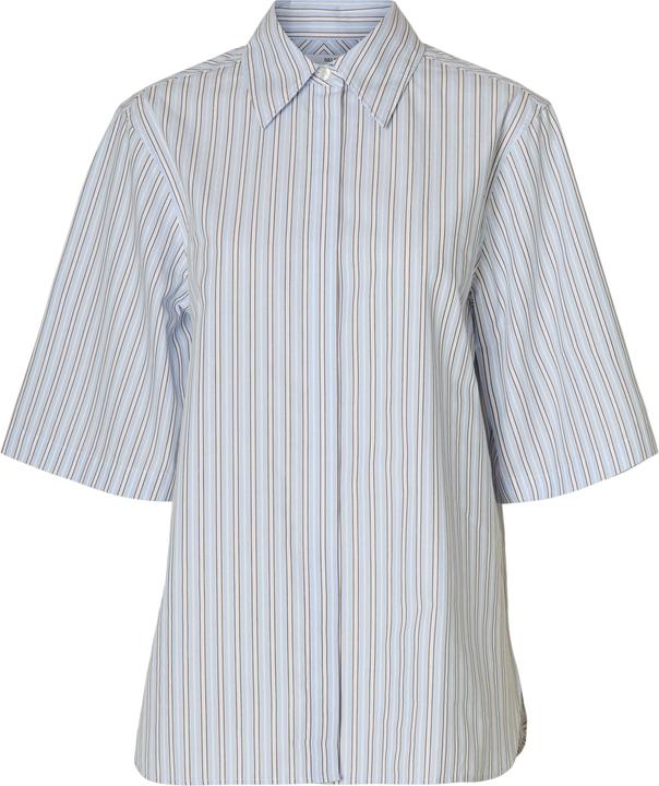 Image du produit Selected Baumwoll Kurzarmhemd (42)