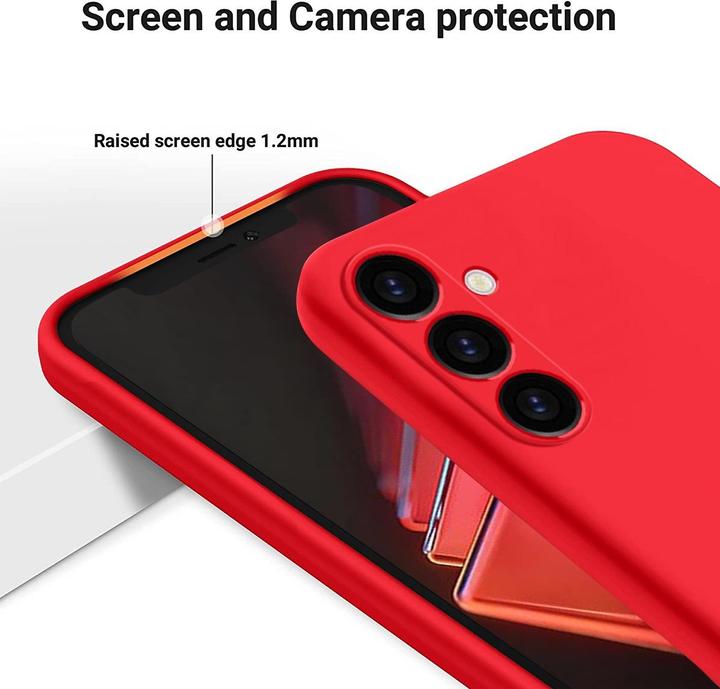 Immagine prodotto RPD Samsung Galaxy S20 Plus - Silikon Schutzhülle, rot (Samsung Galaxy S20+ 5G, Samsung Galaxy S20+)