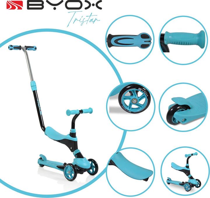 Produktbild Byox Kinderroller Tristar 3 in 1